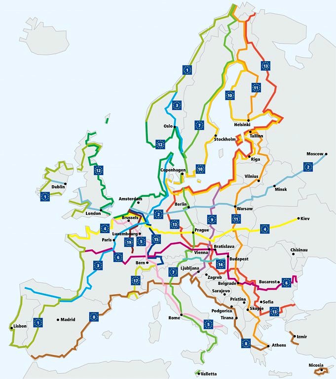 Una Breve Guida Alle Piste Ciclabili Europee Eurovelo